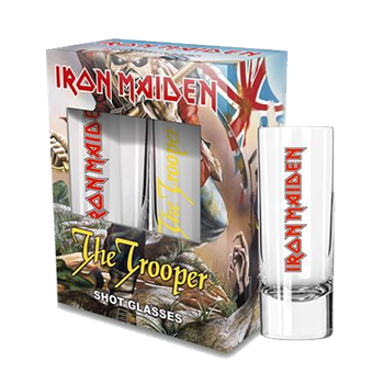 Iron Maiden The Trooper Shot Glass Set