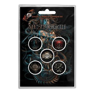 Meshuggah The Violent Sleep Button Pin Set