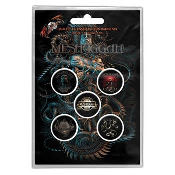 Meshuggah The Violent Sleep Button Pin Set