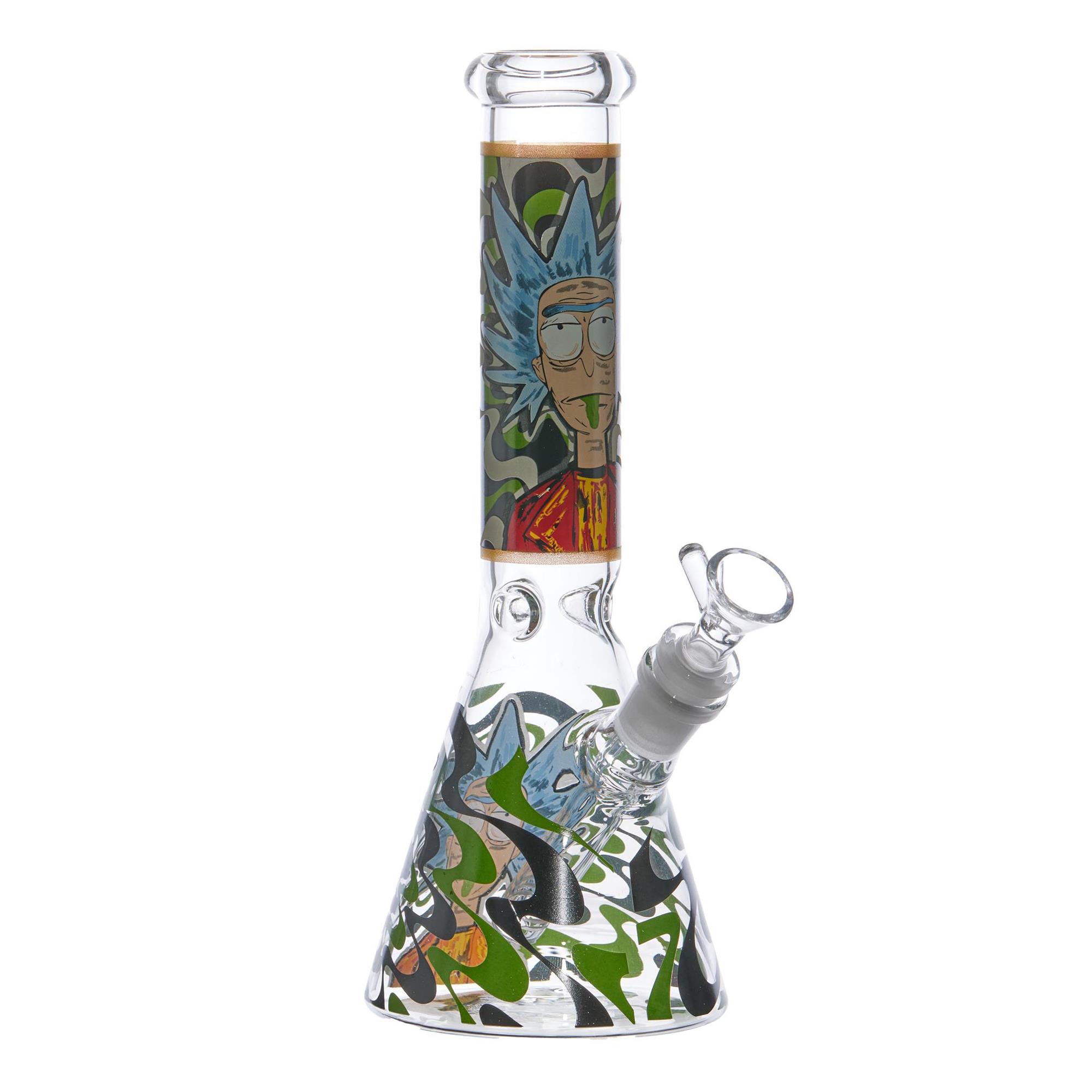 Rick & Morty Toad Lick Rick Glass Beaker Bong Bongs | GoSensi