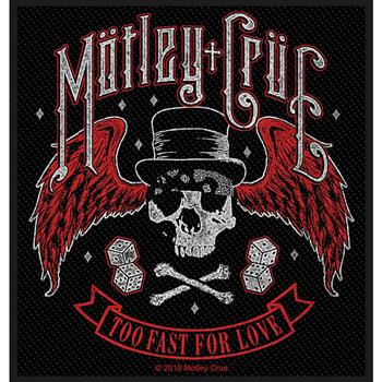 Mötley Crüe Too Fast For Love Patch