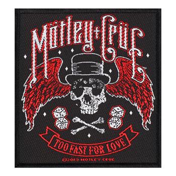 Mötley Crüe Too Fast For Love Patch