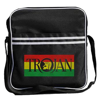 Trojan Records Flag Zip Top Messenger Bag