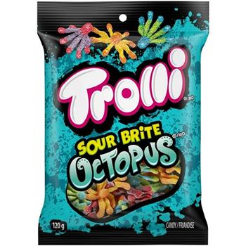  Trolli Sour Britte Octopus - 120g
