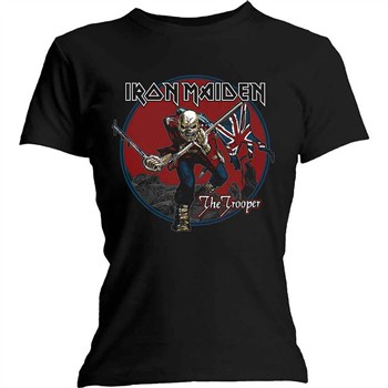 Iron Maiden Trooper Red Sky Women's T-Shirt