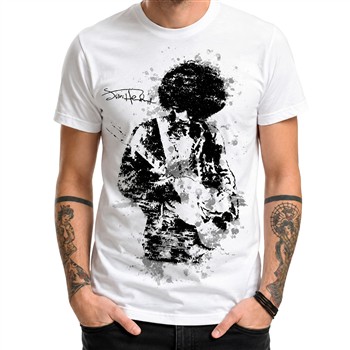 Jimi Hendrix Typography T-Shirt