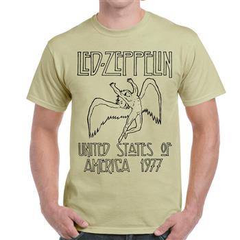 Led Zeppelin United States of America 1977 T-shirt