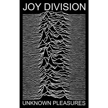 Joy Divison Unknown Pleasures Flag