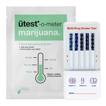  ÜTEST 0 METER HOME DRUG TEST - 5 LEVELS THC