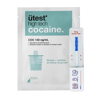  Ütest 1 Panel Home Drug Test - Cocaine