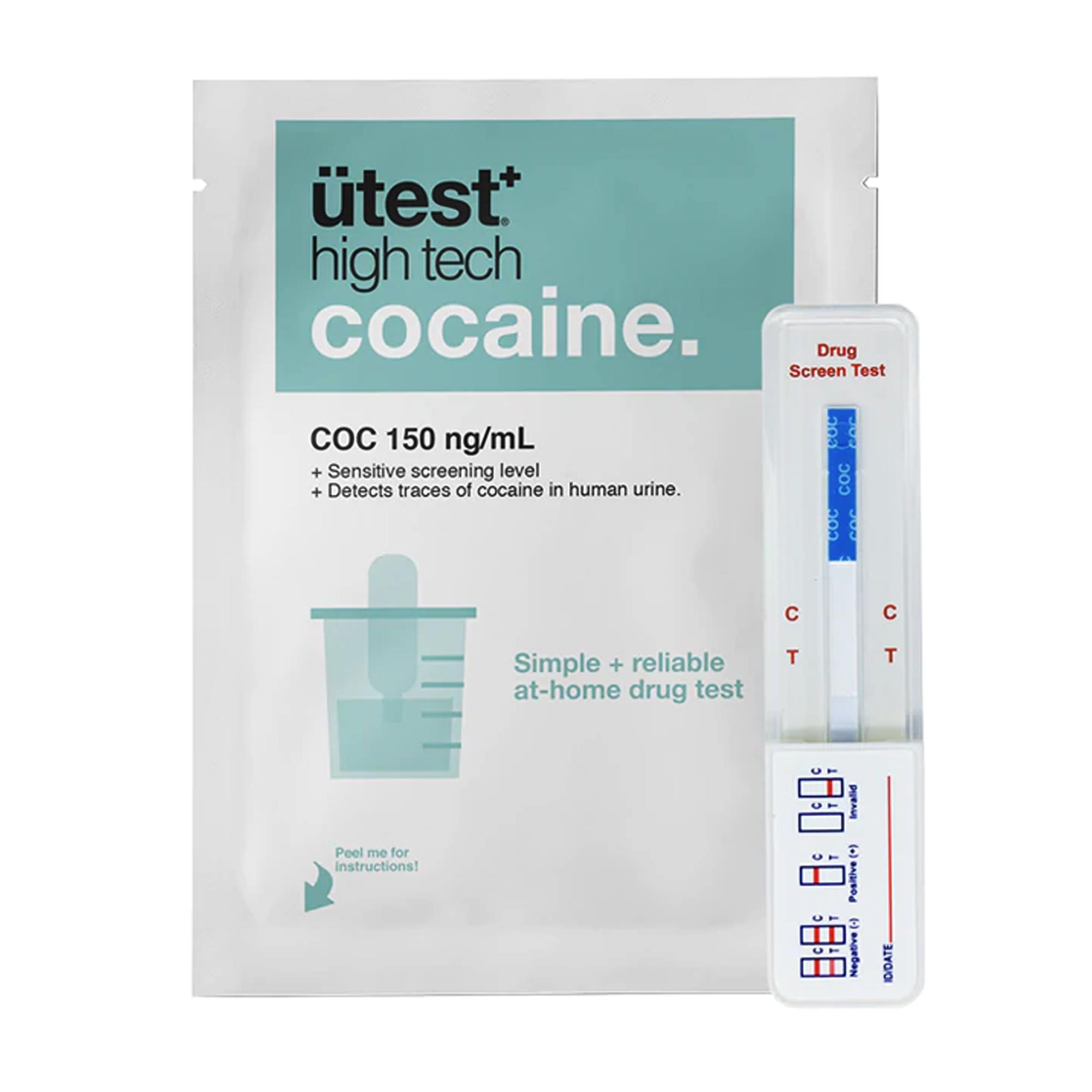 ÜTEST 1 PANEL HOME DRUG TEST - COCAINE