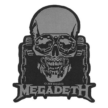 Megadeth Vic Rattlehead Cut Out Patch