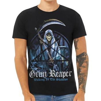 Grim Reaper Walking in The Shadows T-Shirt