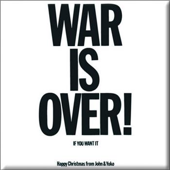 John Lennon War is Over Magnet