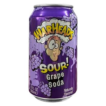  Warheads Sour Grape Soda - 355ml