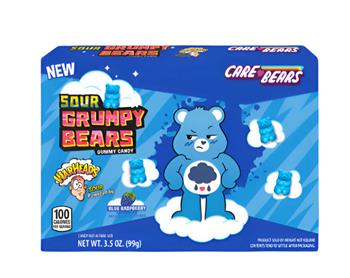  Warheads Sour Grumpy Bears Blue Raspberry - 99g