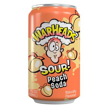  Warheads Sour Peach Soda - 355ml