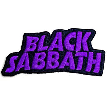 Black Sabbath Wavy Logo Cut-Out Patch