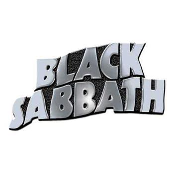 Black Sabbath Wavy Logo Metal Pin