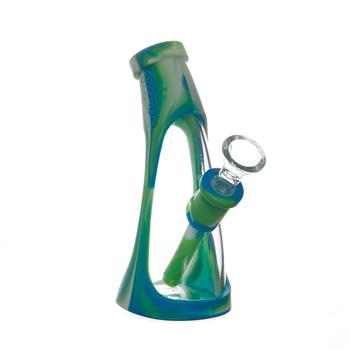  WAXMAID MINI HORN 6 SILICONE BONG