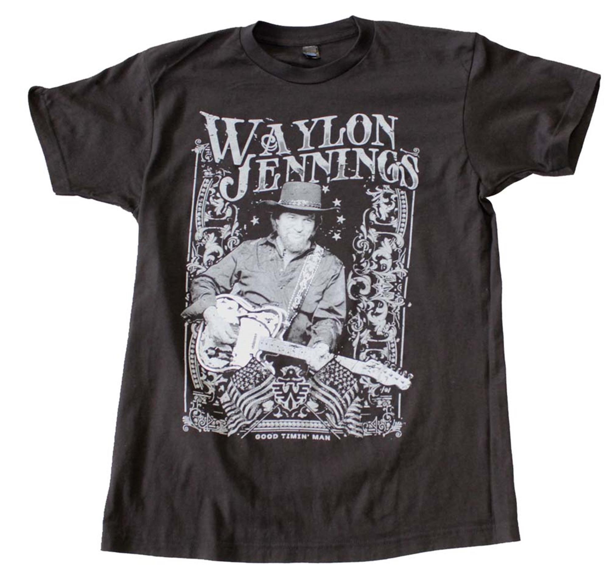 women's waylon jennings t shirt