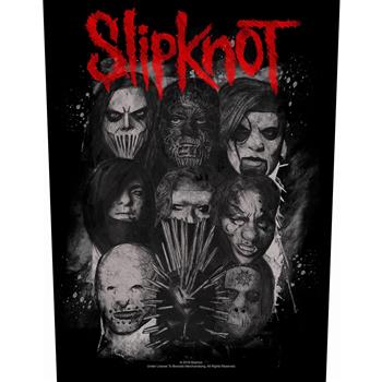 Slipknot We Are Not Your Kind Masks Backpatch