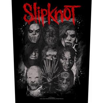 Slipknot We Are Not Your Kind Masks  Backpatch