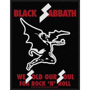 Black Sabbath We Sold Our Soul For Rock N Roll Patch