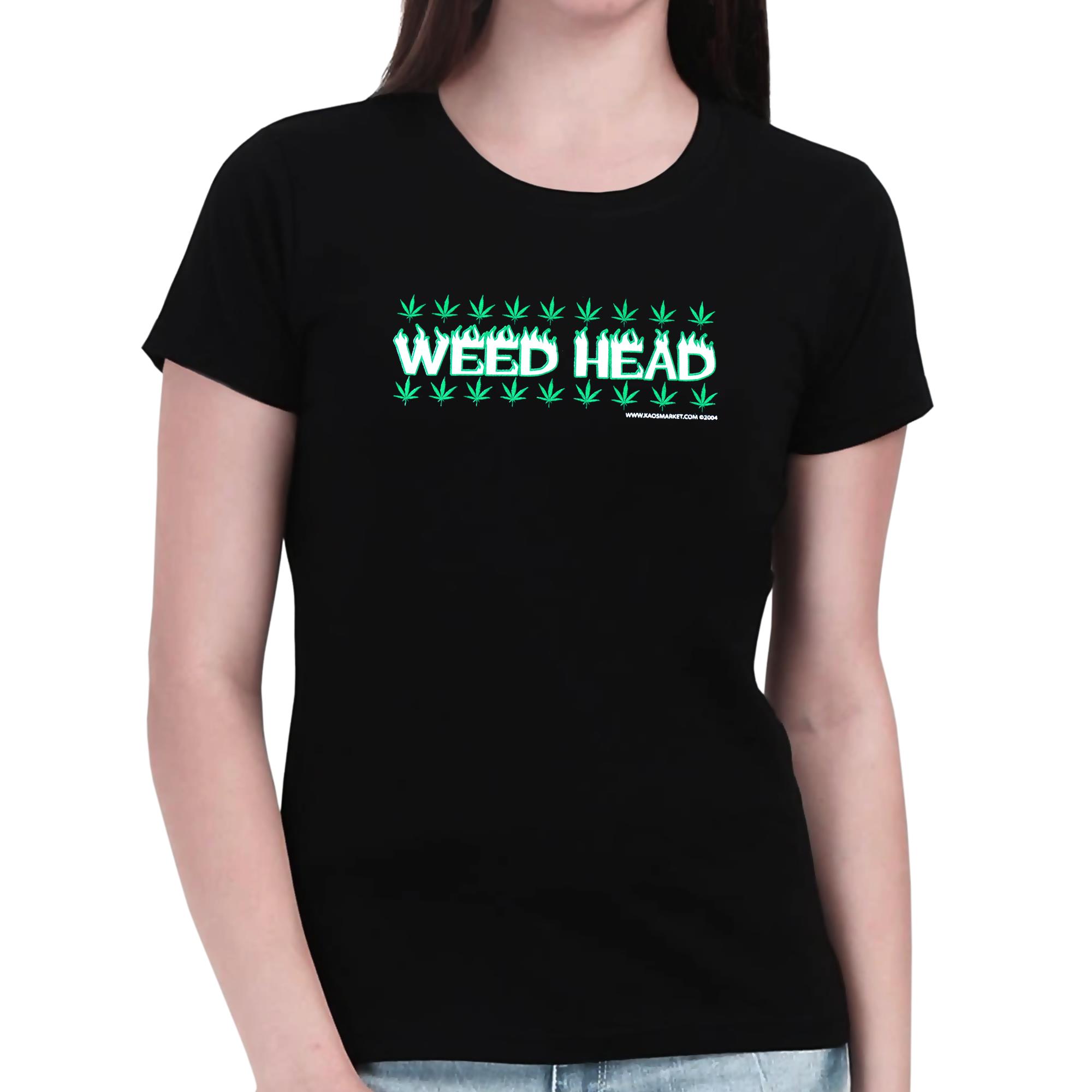 WEED HEAD WOMEN'S T-SHIRT