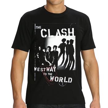 Clash (The) Westway To The World (Import) T-Shirt