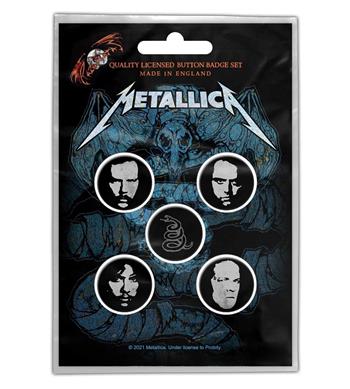 Metallica Wherever I May Roam Button Pin Set