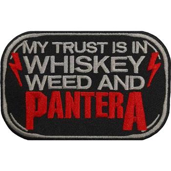 Pantera Whiskey And Weed Patch