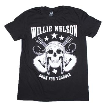 Willie Nelson Willie Nelson Skull T-Shirt