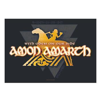Amon Amarth With Oden On Our Side Flag