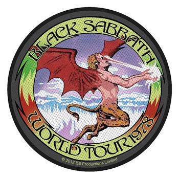 Black Sabbath World Tour 78 Patch