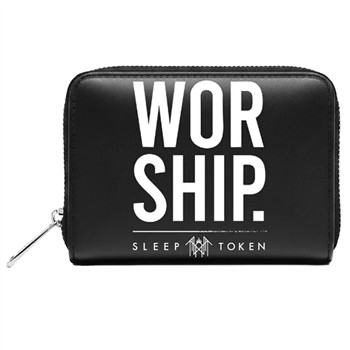 Sleep Token Worship Women's Bi-Fold Zipped Wallet