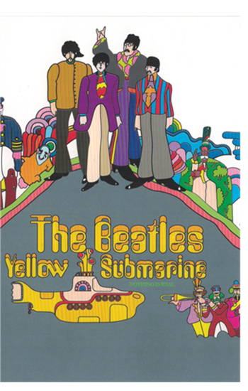 Beatles (The) Yellow Submarine Postcard