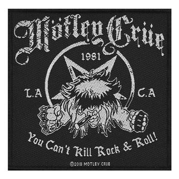 Mötley Crüe You Can't Kill Rock N Roll Patch