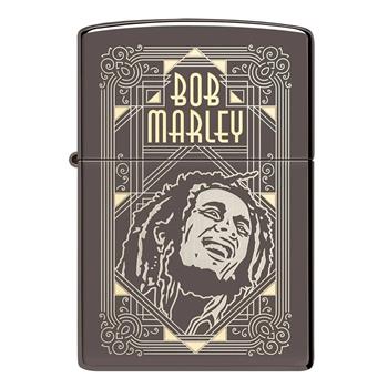 Bob Marley Laser Two Tone Zippo