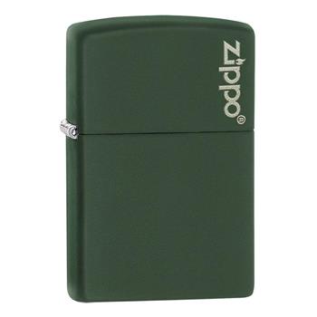  Green Matte With Logo Zippo