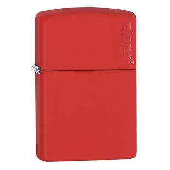  Red Matte With Logo Zippo