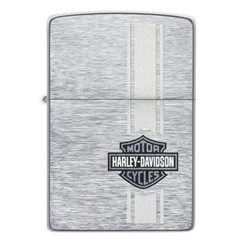 Harley-Davidson Bar & Shield Brushed Chrome Zippo