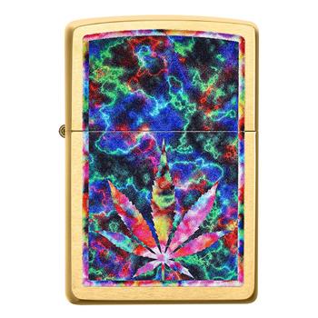  ZIPPO SPLASH COLOR LEAF