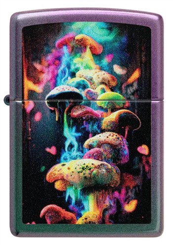  ZIPPO MUSHROOMS DESIGN