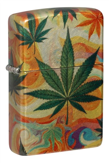  ZIPPO PSYCHEDELIC LEAVES