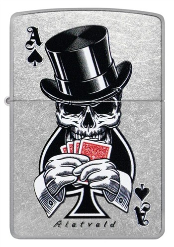  ZIPPO RIETVELD® ACE OF SPADES DESIGN