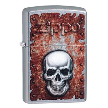  Rusted Skull Zippo