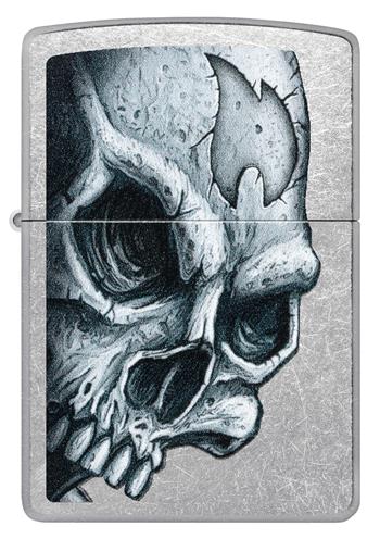  ZIPPO SKULL & FLAME