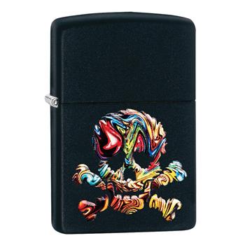 ZIPPO SKULL 3D