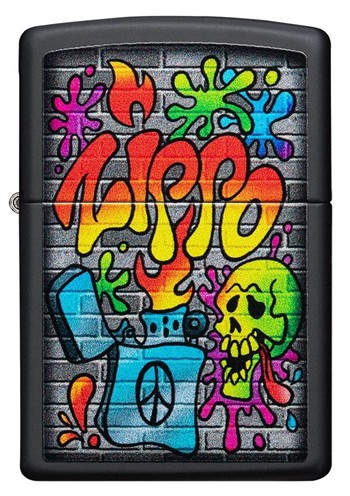  ZIPPO STREET ART DESIGN